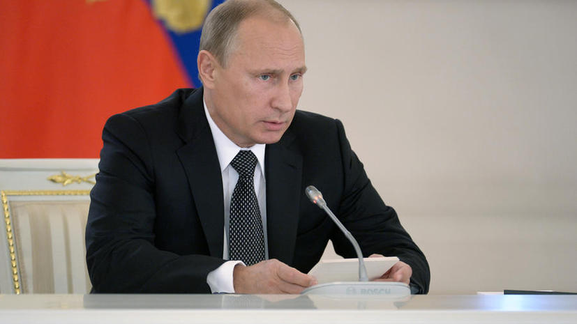 Владимир Путин: Авиаудары по базам ИГ не должны проводиться без согласия властей Сирии