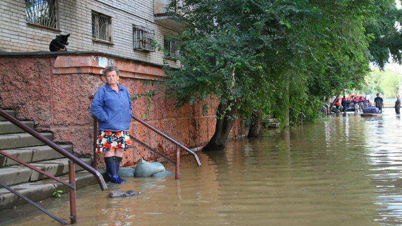 Уровень воды Амура в районе Хабаровска поднялся до 805 сантиметров