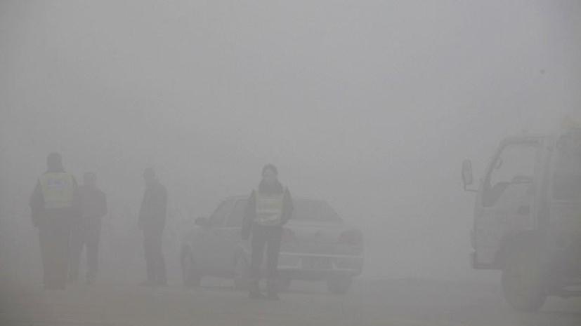 Впереди туман: смог в Китае свёл на нет работу дорожных камер