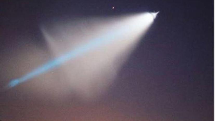 Жители Калифорнии приняли испытательный пуск баллистической ракеты за НЛО
