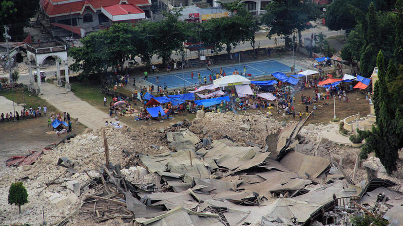 Землетрясение на Филиппинах: 144 человека погибли, около 300 получили ранения