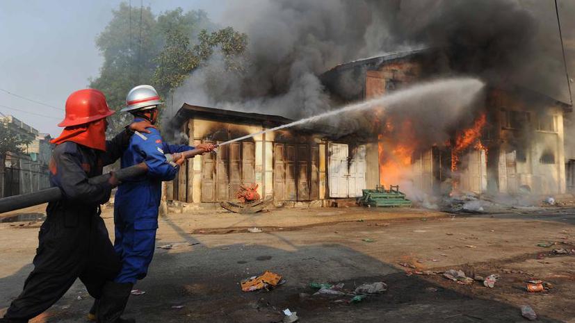 В исламской школе в Мьянме при пожаре погибли 13 человек