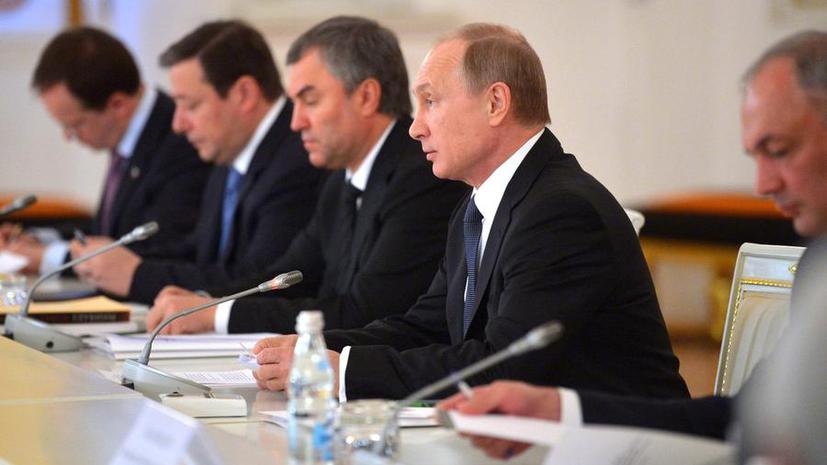 Владимир Путин: Нужно сохранять меру при использовании иностранных заимствований в русском языке