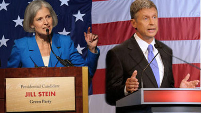 Дебаты кандидатов в президенты США от третьих партий перенесены из-за урагана «Сэнди»