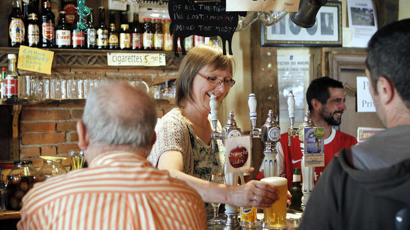 Среди английских пенсионеров распространяется алкоголизм