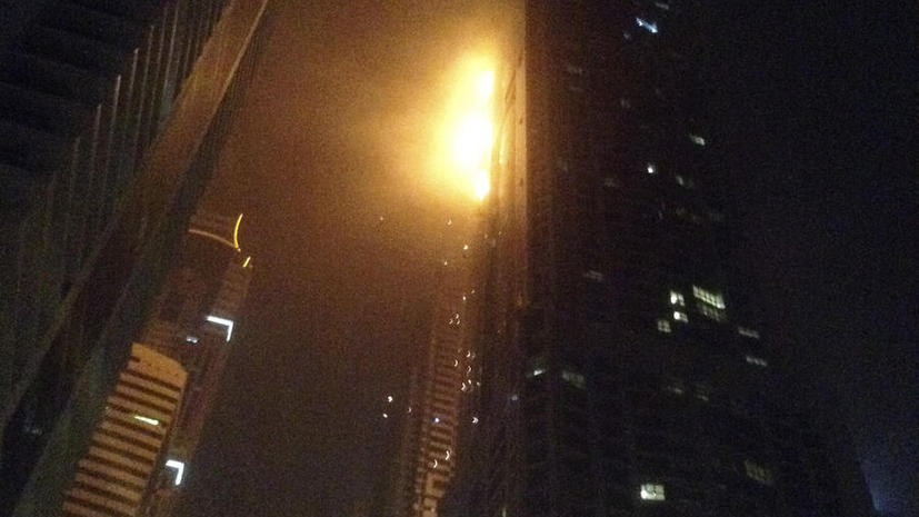 ​В Дубае сгорел «Факел»: пожар в одном из самых высоких в мире зданий бушевал несколько часов