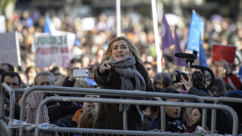 В Испании прошли протесты против ограничения права на аборт