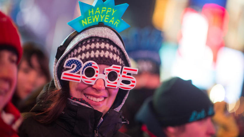 Огурец, огромная сардина и орех: какие символы означают для жителей США наступление Нового года