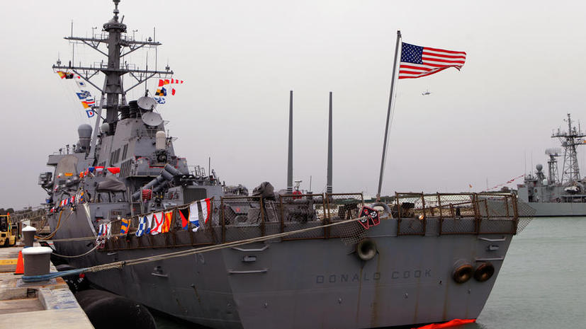 В связи с событиями на Украине США направляют в Чёрное море эсминец