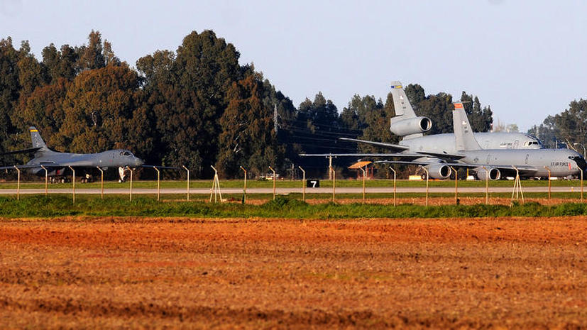 США разместили военные самолеты в Испании, но местная экономика не получит от этого никакой выгоды