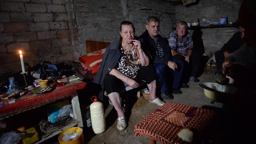 Жители востока Украины: За разрушенный Донбасс «Порошенко надо повесить»