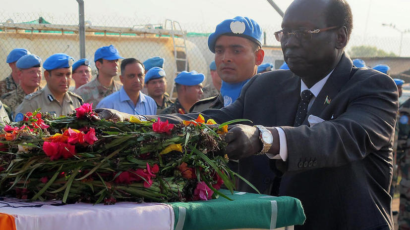 Совбез ООН увеличил почти вдвое численность миротворцев в Южном Судане