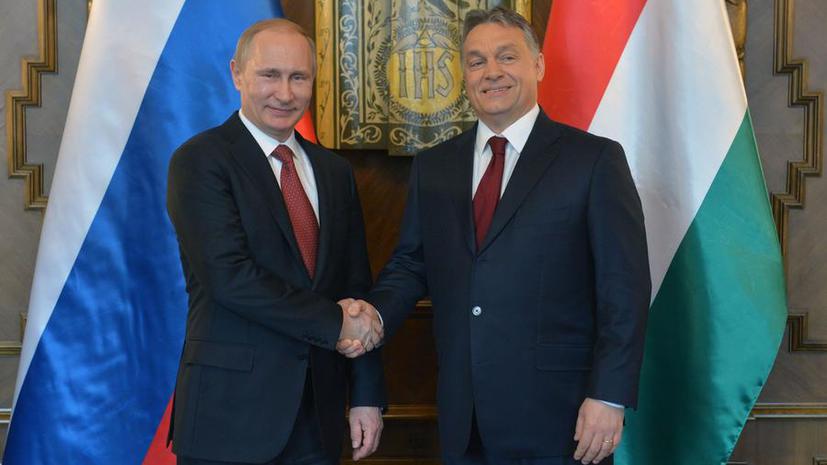 Владимир Путин и премьер Венгрии Виктор Орбан обсудят в Москве совместные проекты в энергетике