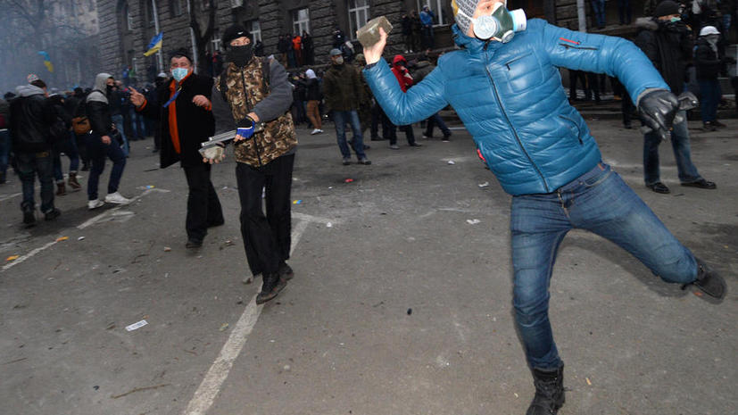 Названы зачинщики беспорядков возле администрации президента Украины
