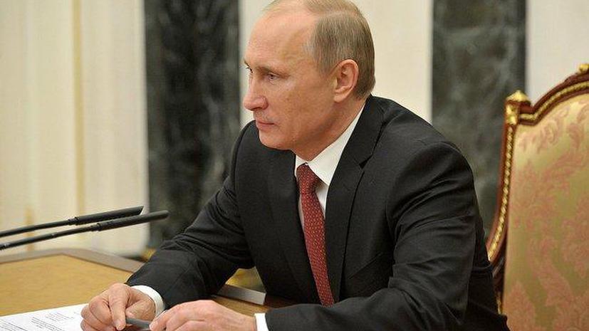 Владимир Путин обсудил с Башаром Асадом по телефону ход уничтожения химоружия в Сирии