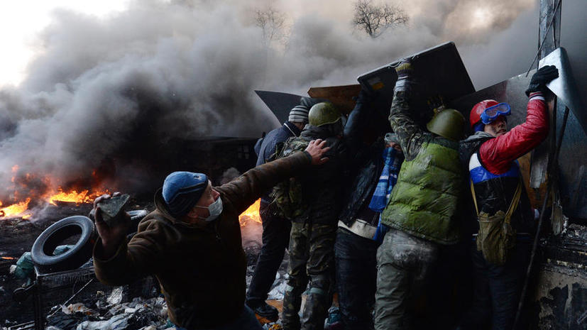 МВД Украины: погибшие от пуль в Киеве могли стать жертвами провокаторов