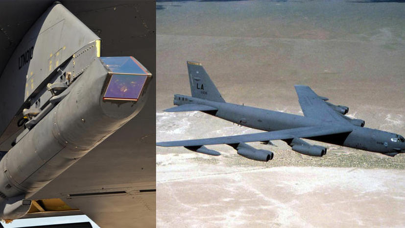 Американские Б-52 начнут сбрасывать бомбы с лазерной точностью