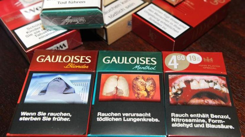 Бросить курить россиянам помогут устрашающие изображения на пачках сигарет