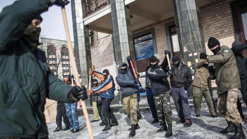 МВД Украины: Стрельбу в Харькове открыли радикалы из «Правого сектора»