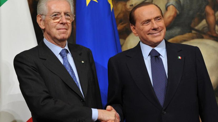 Премьер-министр Италии уходит в отставку, а Берлускони возвращается