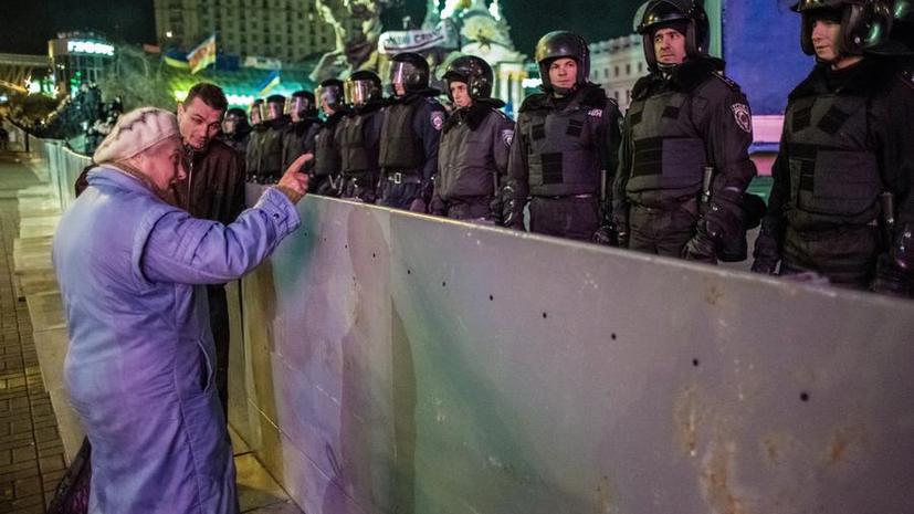 На Украине после разгона митинга сторонников евроинтеграции возбуждено два уголовных дела