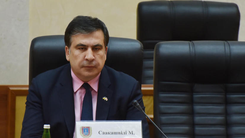 СМИ: Большая игра Михаила Саакашвили начинает раздражать Киев