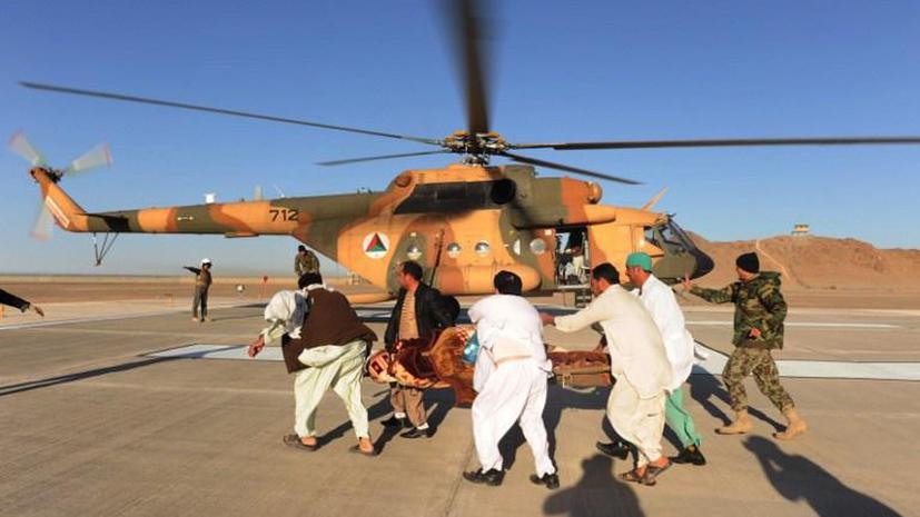 В Афганистане упал турецкий вертолет: члены экипажа и пассажиры попали в плен к талибам