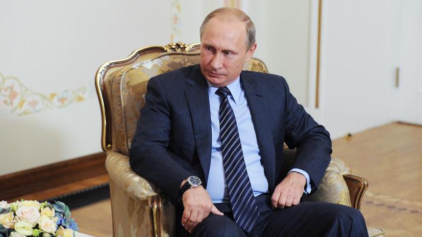 Владимир Путин: Разрешить конфликт в Сирии можно только поддержкой Башара Асада